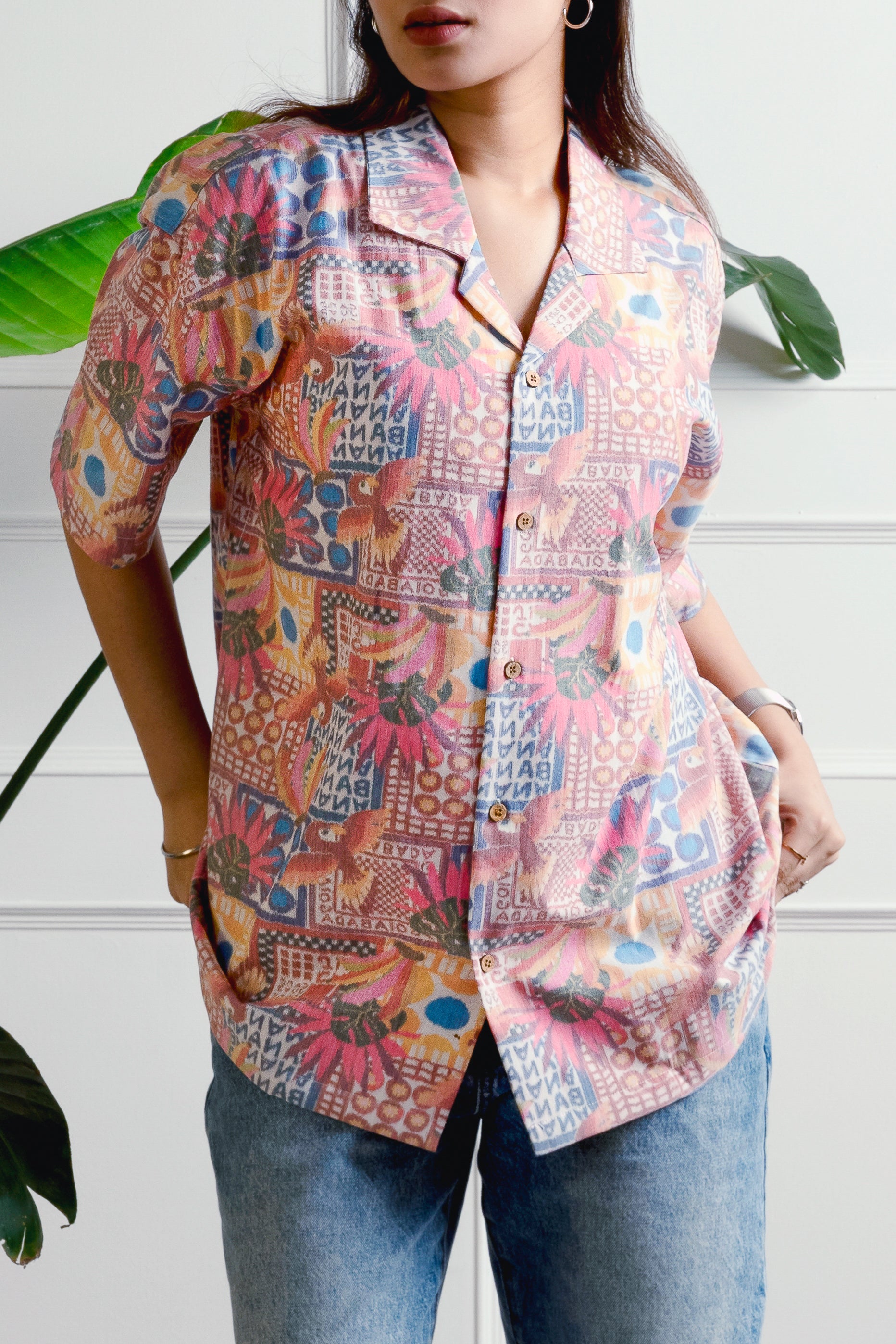 Pink Tribe Printed Shirt