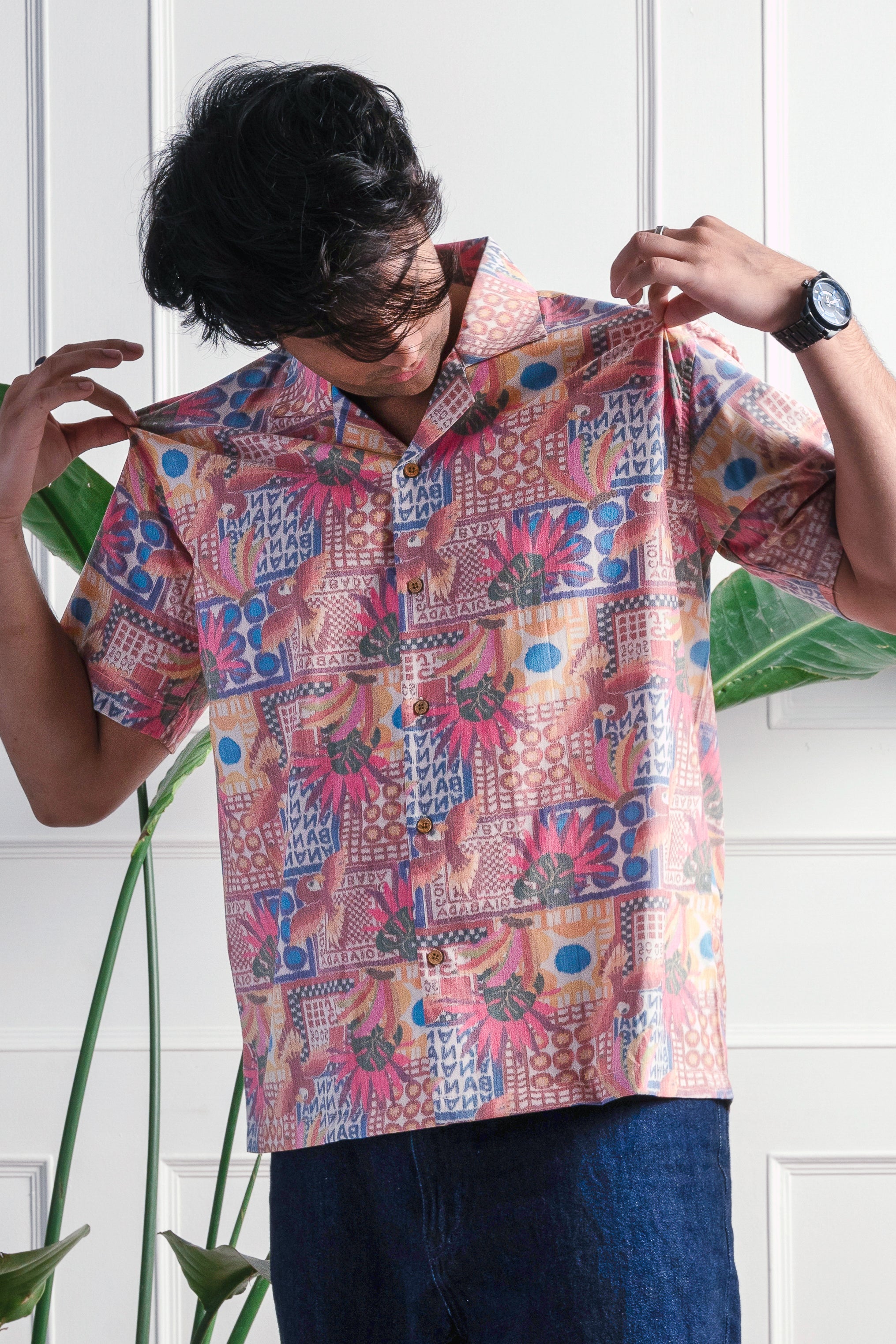 Pink Tribe Printed Shirt