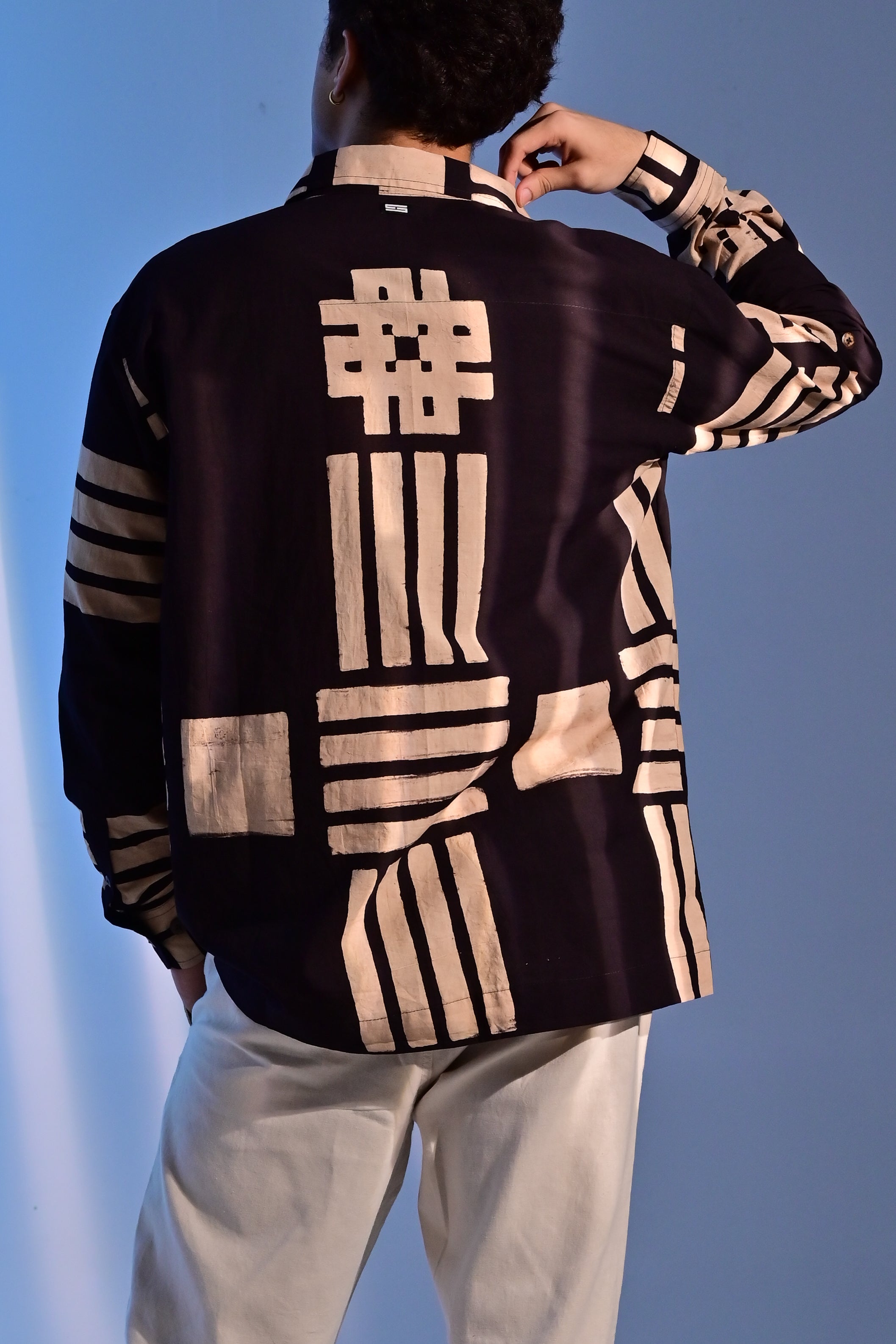 Black Tribe Ladakhi Shirt