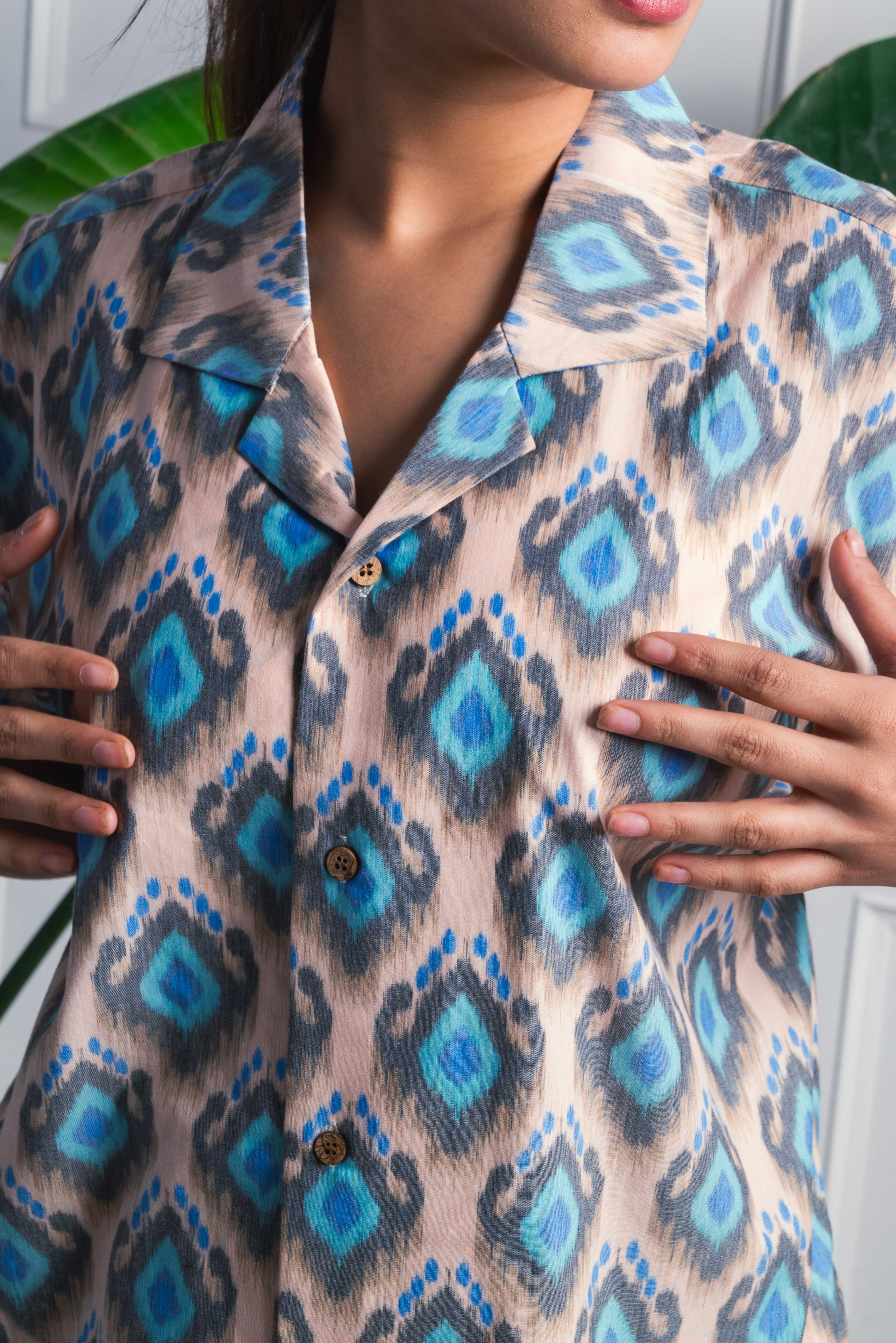 Mind Game Ikkat Shirt