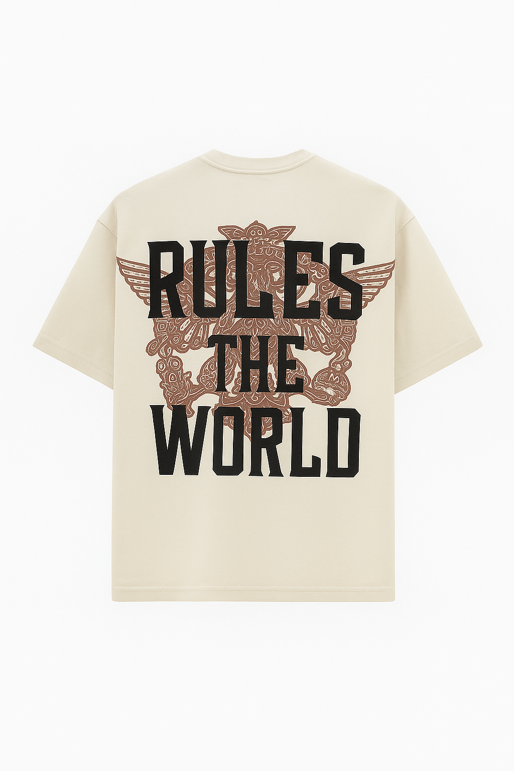Rules The World Off-White Tee