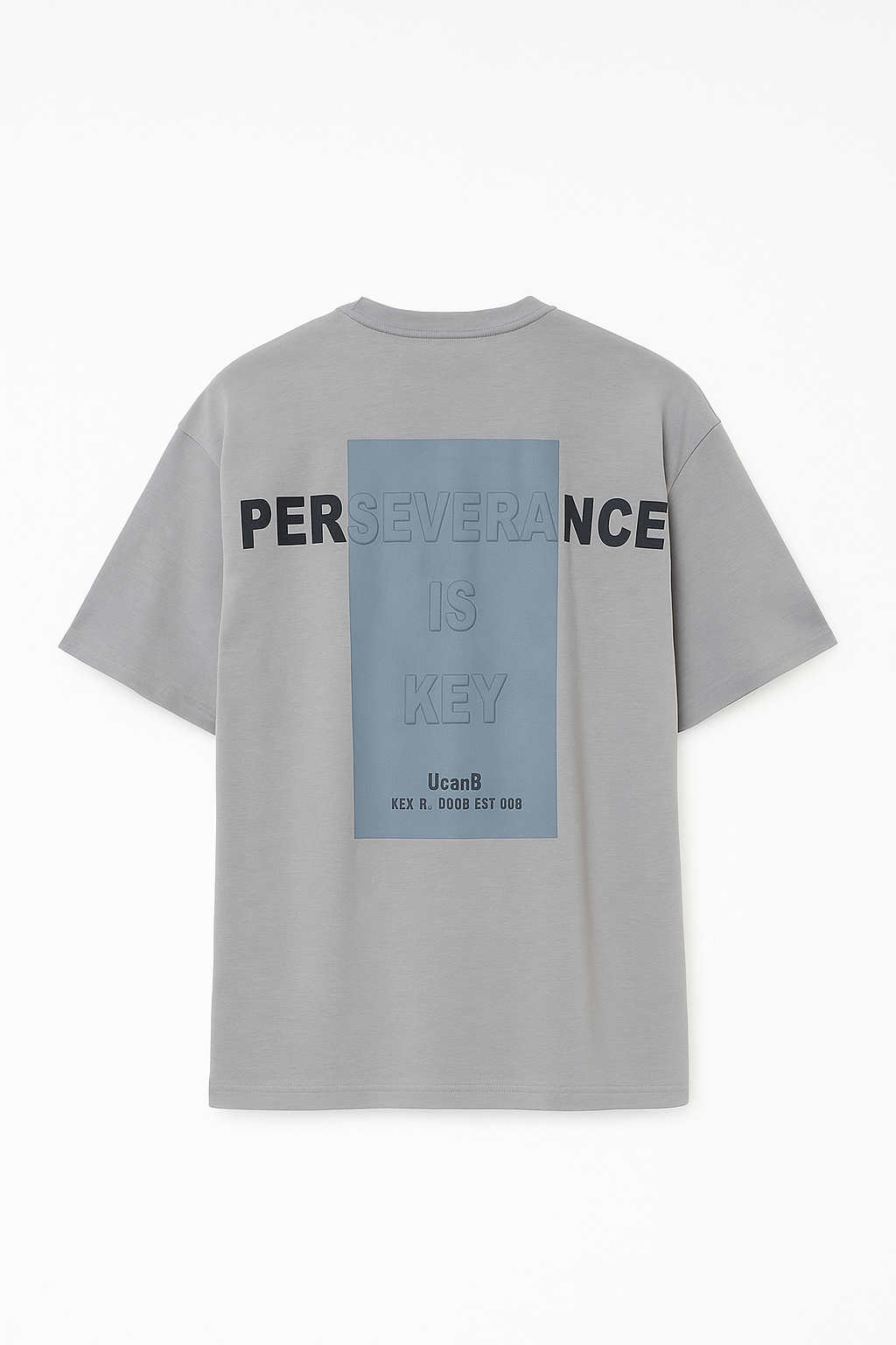 Perseverance Grey Tee