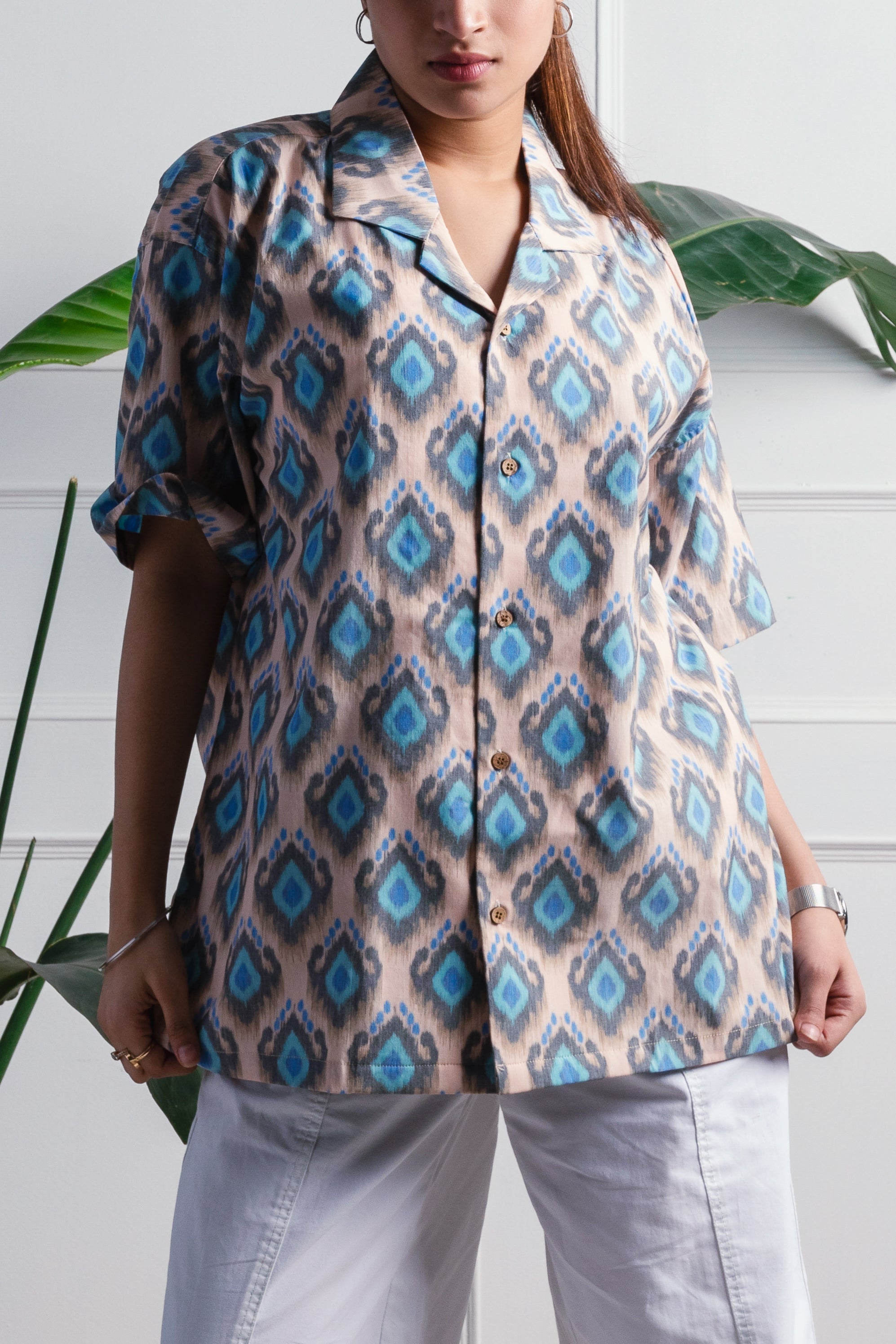 Mind Game Ikkat Shirt