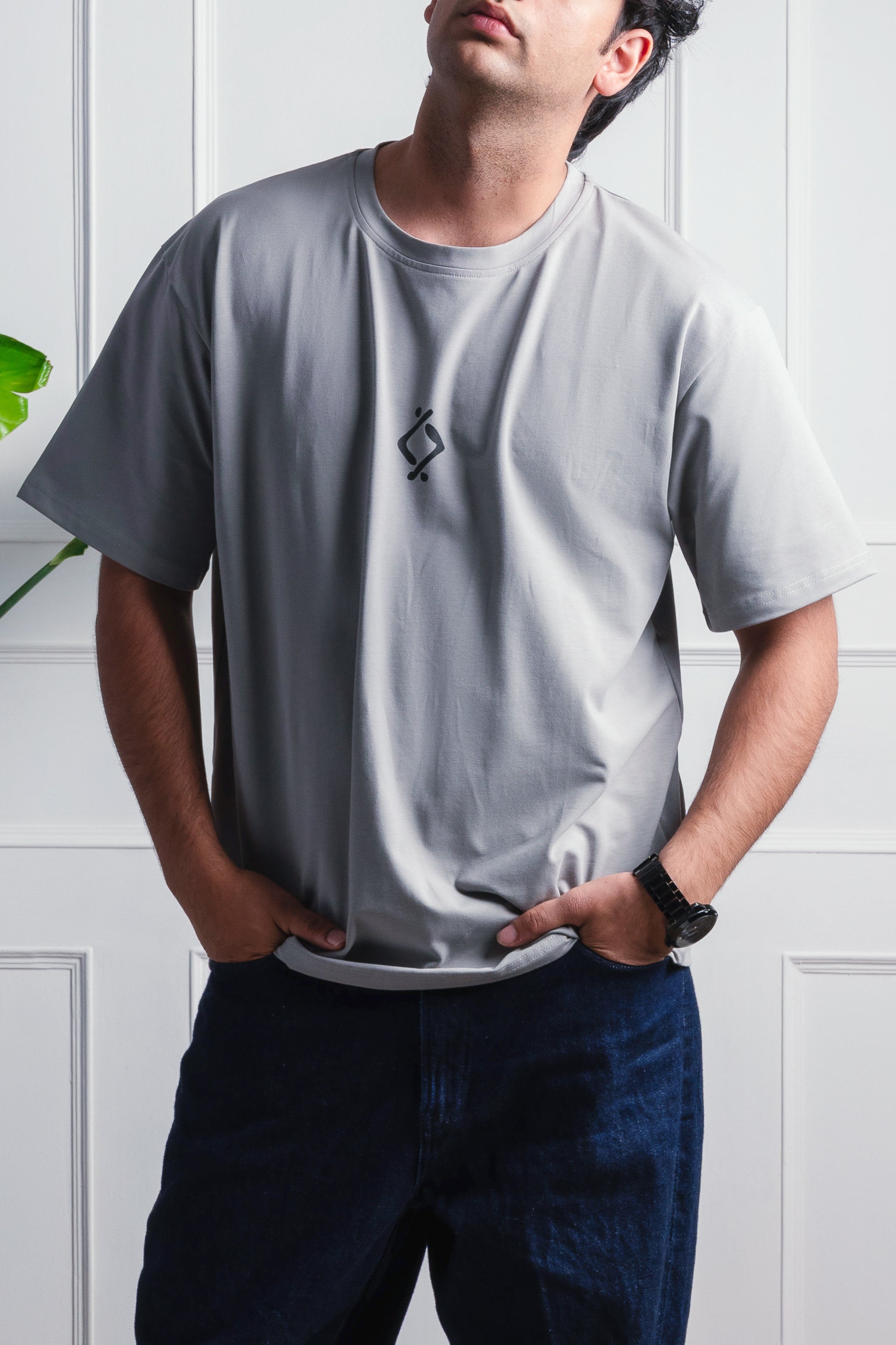 Perseverance Grey Tee