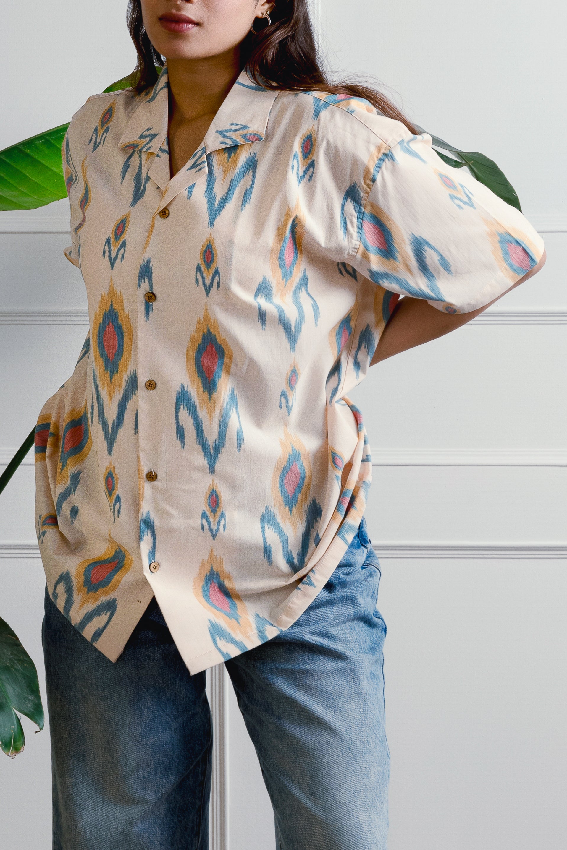 Blooming Yellow Printed Shirt