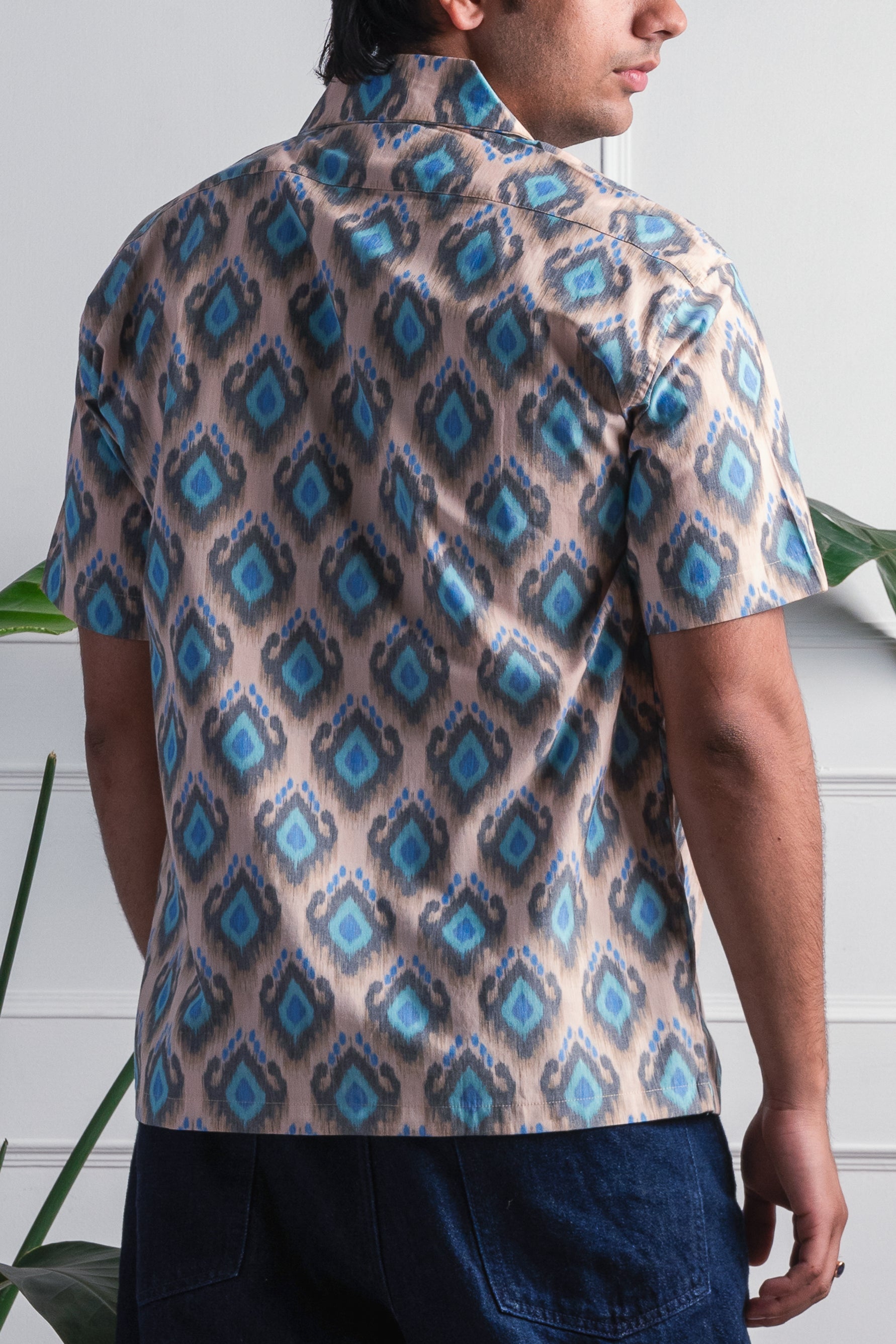 Mind Game Ikkat Shirt