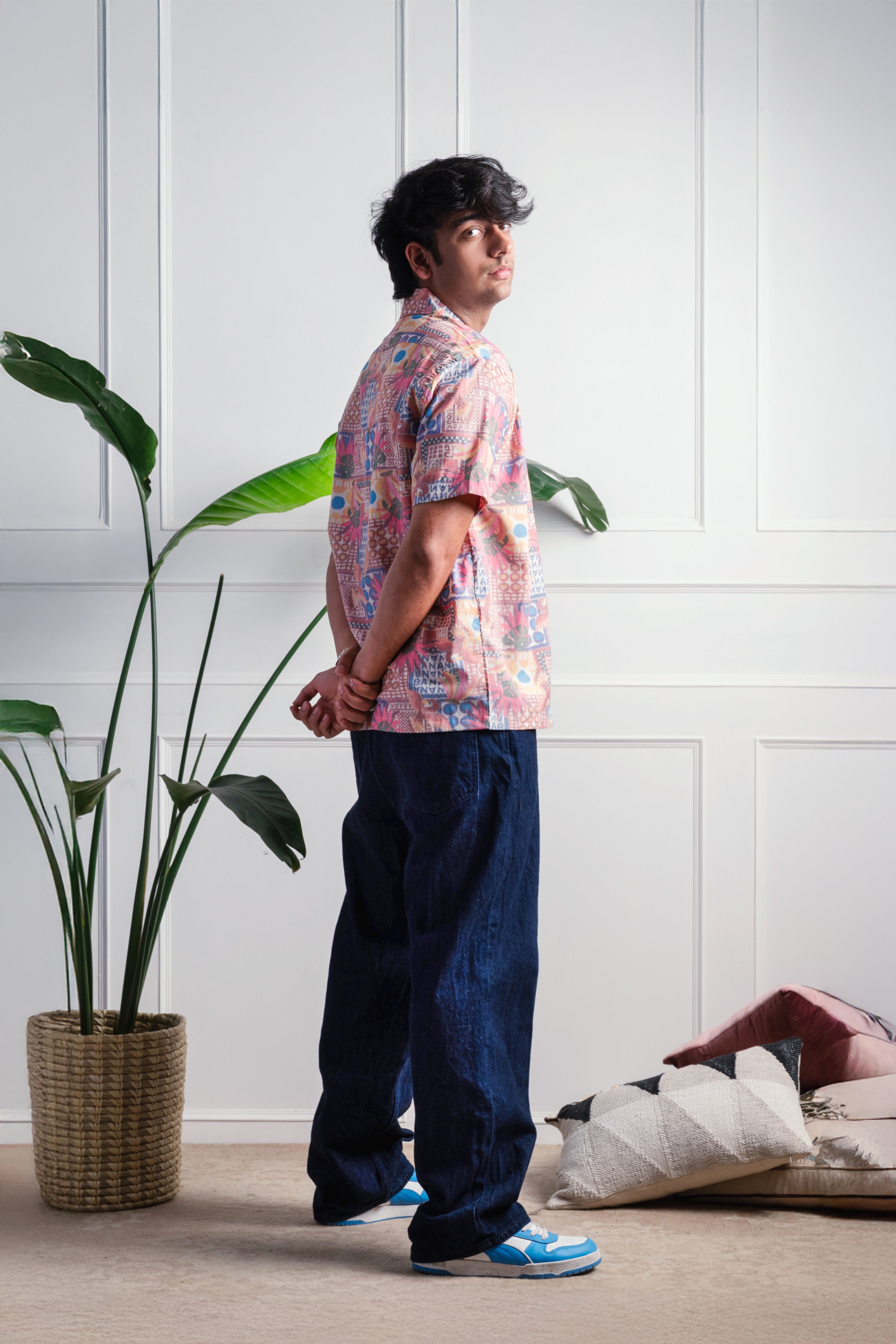 Pink Tribe Printed Shirt