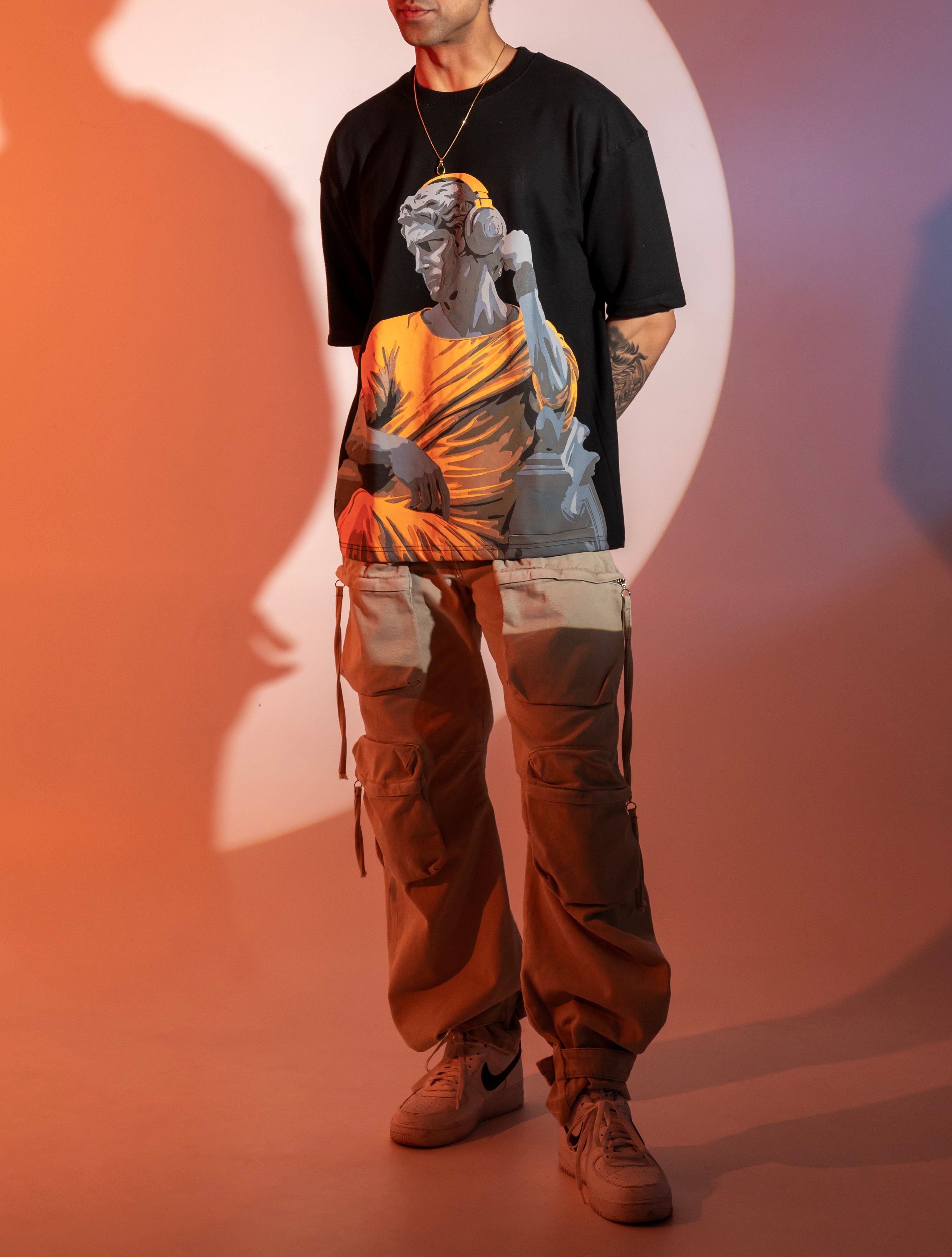 Roman Sound Black Tee